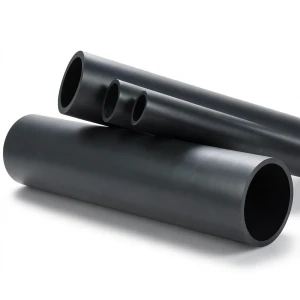 أنابيب HDPE ضغط 4 بار PE 80 قطر خارجي 140 مم سمك 5.4 مم لون أسود