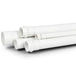 UPVC Plastic Pipe 63 mm OD, 4.7 mm Thickness, 16 Bar Pressure, White