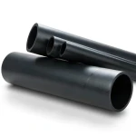 HDPE Plastic Pipe SDR 11 PE 80 OD 450 mm Thickness 40.9 mm Black