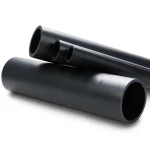 مواسير HDPE SDR 11 PE 80 قطر خارجي 580 مم سماكة 50.8 مم لون أسود