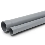 UPVC Plastic Pipe PN 16 Bar 32 mm Diameter 2.4 mm Thickness Grey Color