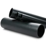 انابيب HDPE ضغط 4 بار PE 80 قطر خارجي 315 مم سمك 12.1 مم لون اسود