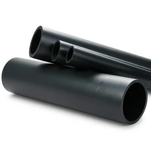 انابيب HDPE ضغط 4 بار PE 80 قطر خارجي 315 مم سمك 12.1 مم لون اسود