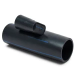 مواسير HDPE ضغط 4 بار PE 80 قطر خارجي 500 مم سمك 19.1 مم لون اسود