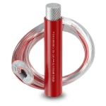 سلك كهرباء نحاس مرن مغطى بالقصدير معزول PVC، مقاس 120mm²، 600/1000 فولت، لون أحمر | شركة الفنار