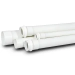 UPVC Plastic Pipe for Sewerage Systems PN 16 Bar 40 mm OD 3.0 mm Thickness White Color