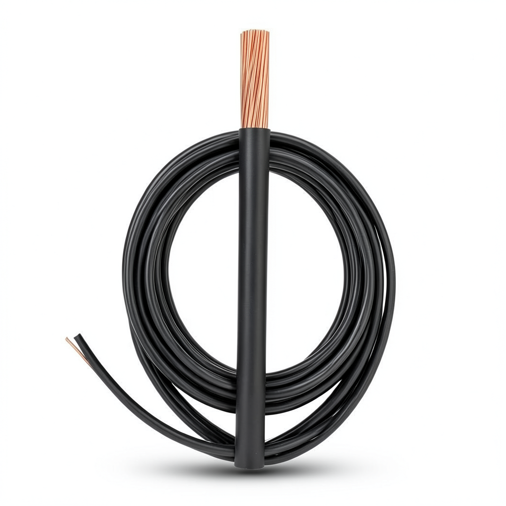 95sq mm Flexible Copper Electrical Wire 450/750V, PVC Insulation, Black