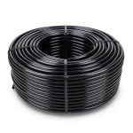 لفة أنابيب HDPE ضغط اسمي 3.2 بار PE 80 قطر خارجي 90 مم لون أسود