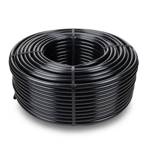 High Density Polyethylene Coil Pipe PN 3.2 Bar PE 80 OD 110 mm Black
