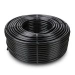 لفة بلاستيك HDPE ضغط 3.2 بار PE 80 قطر خارجي 125 مم لون اسود