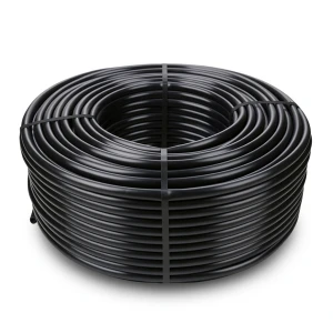 لفة بلاستيك HDPE ضغط 3.2 بار PE 80 قطر خارجي 125 مم لون اسود