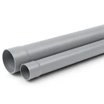 UPVC Plastic Pipe PN 16 Bar 40 mm Diameter 3.0 mm Thickness Grey