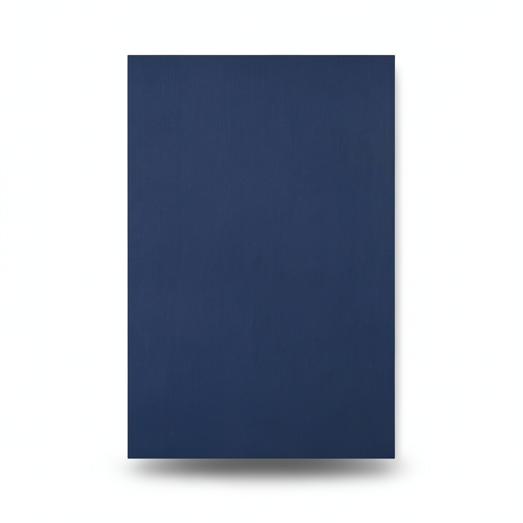 Plain Wallpaper Dark Blue 10m x 0.53m, Model 47288