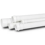 UPVC Pipe for Sewerage Systems PN 16 Bar Outside Diameter 75 mm Thickness 5.6 mm White Color