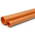 UPVC Plastic Pipe PN 20 Bar SDR 13.6, 180 mm OD, 13.3 mm Thickness, Orange Brown - Image 1
