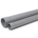 UPVC Plastic Pipe PN 16 Bar 40 mm Diameter 3.0 mm Thickness Grey