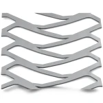 Hot Rolled Expanded Metal Momawaj Shape Wire Diameter 2.8 mm Width 2.44 m Length 6 m