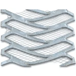 Hot Rolled Expanded Metal Mesh Momawaj Form Thickness 3 mm Size 2.44×2 m