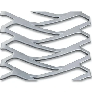 Hot Rolled Expanded Metal Mesh Momawaj Design Thickness 3 mm Width 2.44 m Length 7 m