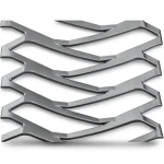 Hot Rolled Expanded Metal Momawaj Design Thickness 3 mm Width 2.44 m Length 1 m