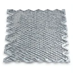 Hot Rolled Expanded Metal Mesh Momawaj Form Thickness 3 mm Size 2.44×2 m