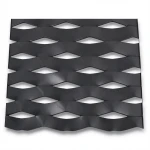 Hot Rolled Expanded Metal Mesh Drie Design Thickness 1.2 mm Width 1.22 M Length 1 M