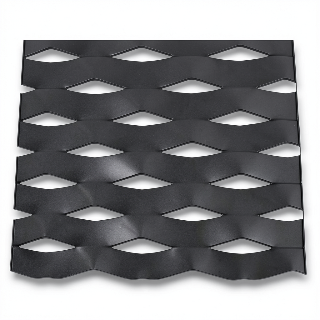 Hot Rolled Expanded Metal Mesh Drie Design Thickness 1.2 mm Width 1.22 M Length 1 M