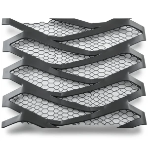 Hot Rolled Expanded Metal Mesh Momawaj Thickness 2.7 mm Size 2.44×2 m Black
