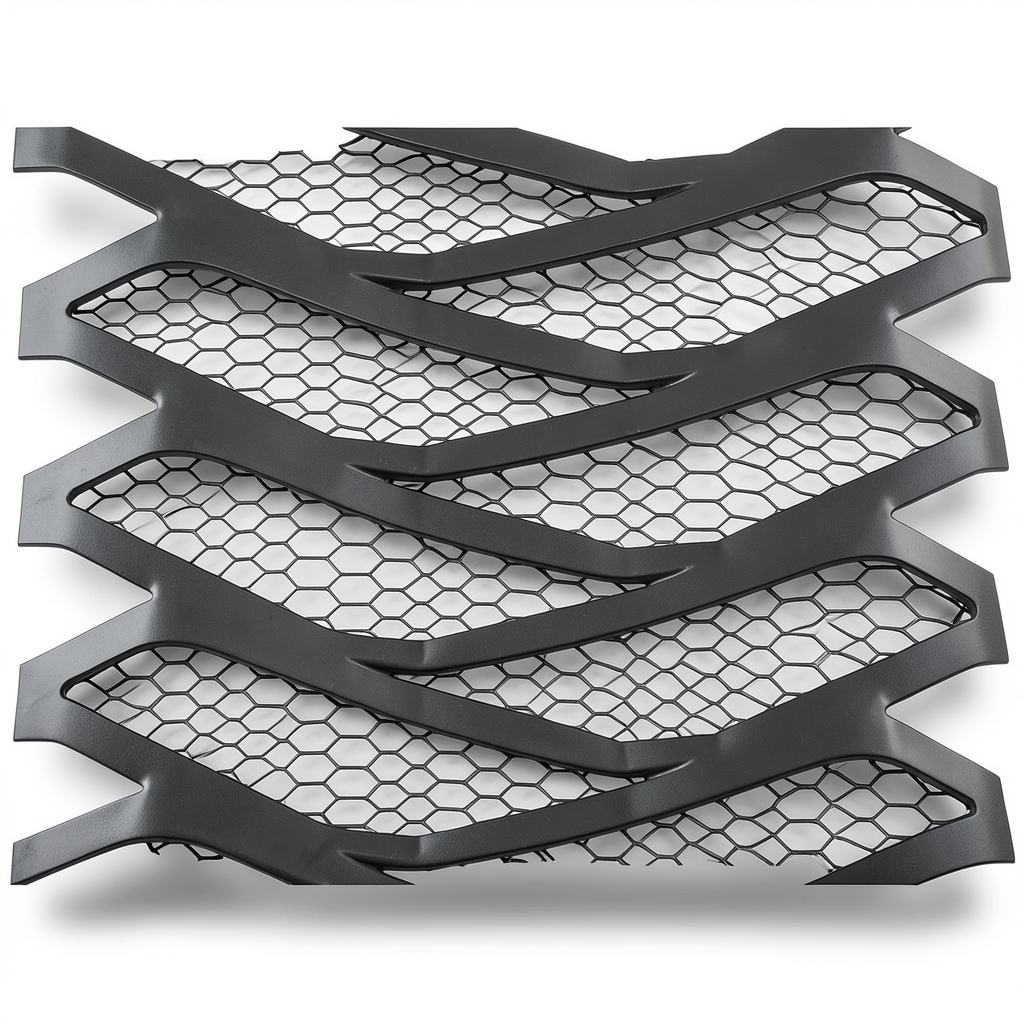 Hot Rolled Expanded Metal Mesh Momawaj Thickness 2.7 mm Size 2.44×2 m Black