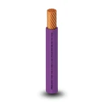 كابل نحاس THHN/THWN معزول PVC 105°C مقاس 3.31 مم² قطر 3.1 مم 600 فولت طول 300 قدم لون بنفسجي | شركة الفنار
