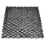 Hot Rolled Flattened Expanded Metal Momawaj Thickness 2.7 mm Size 2.44×4 m Black Steel