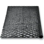 Hot Rolled Expanded Metal Mesh Momawaj Thickness 2.7 mm Size 2.44×5 m Black Steel