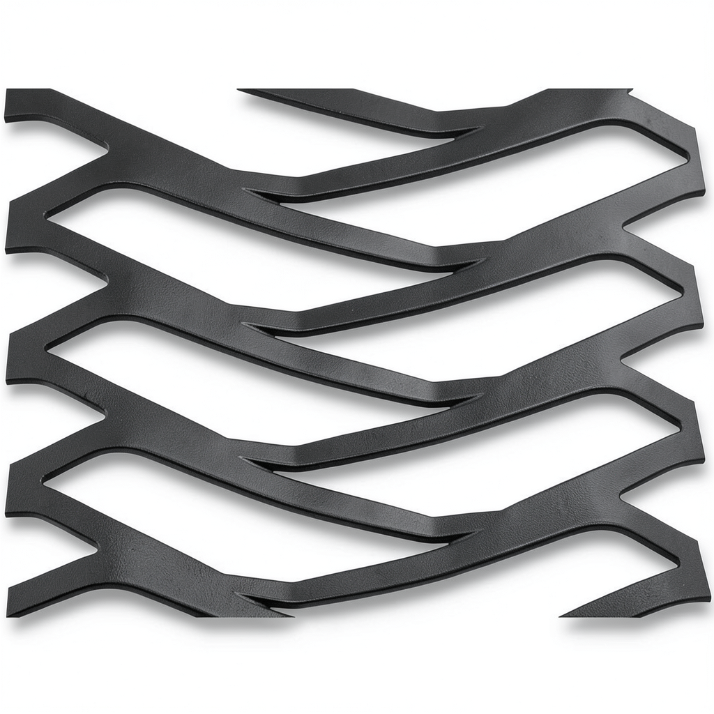 Hot Rolled Expanded Metal Momawaj Thickness 2.7 mm Size 2.44×7 meter
