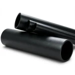 HDPE Pipe Pressure 4 Bar PE 80 Size 500 mm OD Thickness 19.1 mm Black