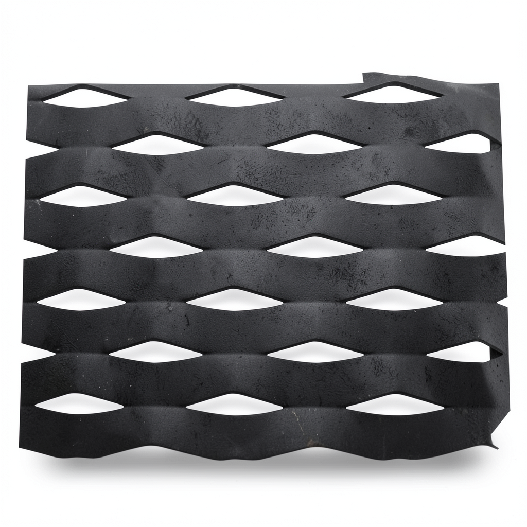 Hot Rolled Expanded Metal Mesh Drie Shape 1.2 mm Thickness 1.22 M Width 1 M Length