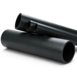 HDPE Pipe 4 Bar Pressure PE 80 Outer Diameter 710 mm Thickness 27.2 mm Black