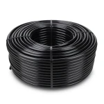 HDPE Plastic Coil Pipe PN 3.2 Bar PE 80 Outside Diameter 125 mm Black