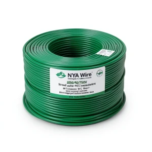 لفة سلك 35 مم NYA 450/750 فولت، نحاس مجدول عزل PVC 90°C، أخضر | شركة كابلات الشرقية للصناعة