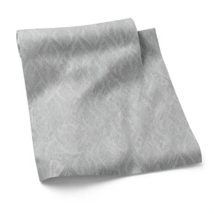 Patterned Wallpaper 10m x 0.53m Grey Color, Model 48440