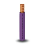 كابل نحاس THHN/THWN معزول PVC 105°C مقاس 3.31 مم² قطر 3.1 مم 600 فولت طول 300 قدم لون بنفسجي | شركة الفنار