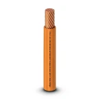 كابل نحاس THHN/THWN عزل PVC 105 درجة مئوية مقاس 3.31 مم² قطر 3.1 مم 600 فولت طول 500 قدم لون برتقالي | شركة الفنار