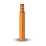 كابل نحاس THHN/THWN معزول PVC 105°C مقاس 3.31 مم² 600 فولت طول 300 قدم برتقالي | شركة الفنار