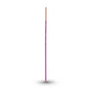 كابل نحاس THHN/THWN معزول PVC 105°C مقاس 3.31 مم² 600 فولت 500 قدم وردي PVC 105 | شركة الفنار