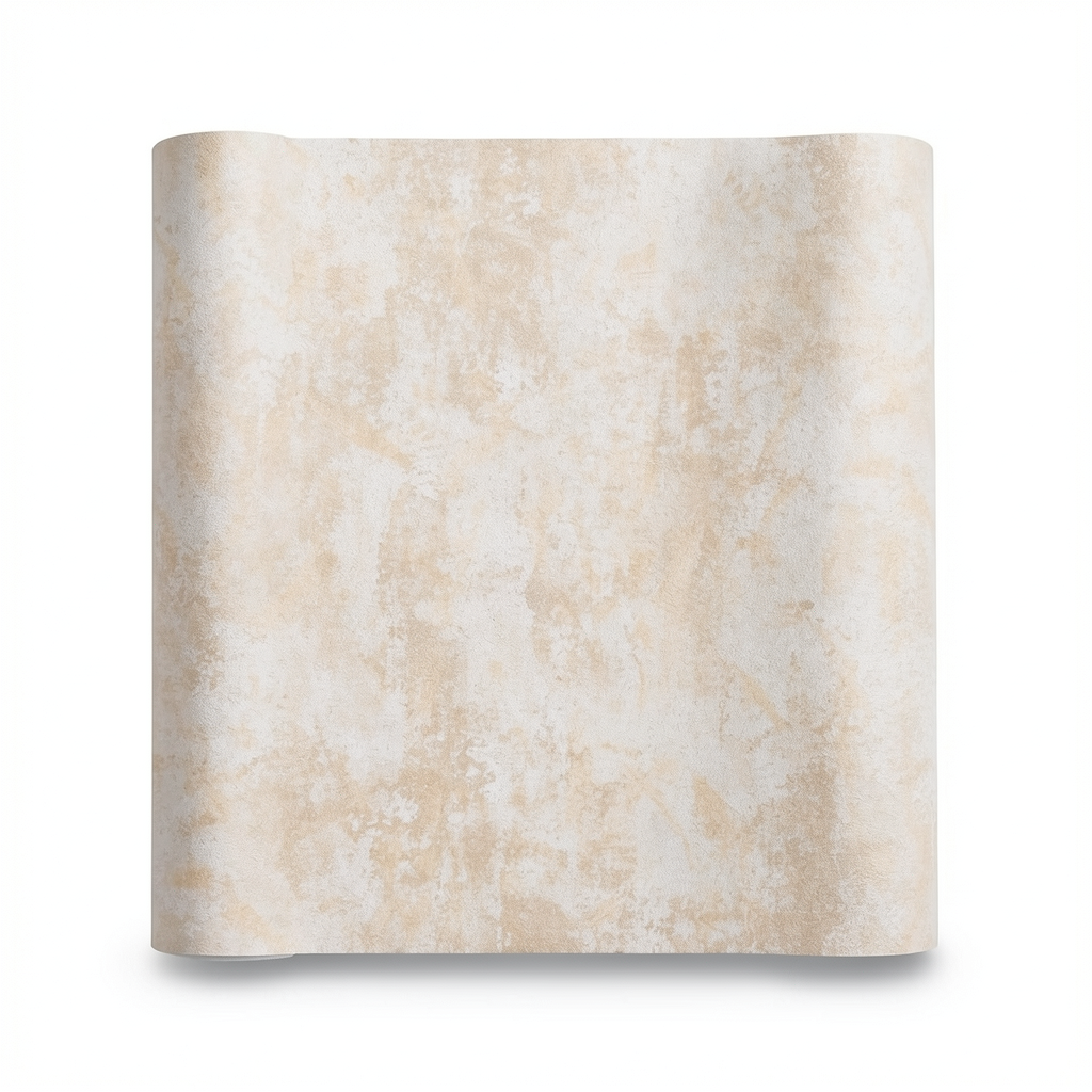 Wall Decoration Patterned Design 10 m x 1.06 m Beige, Model 41340
