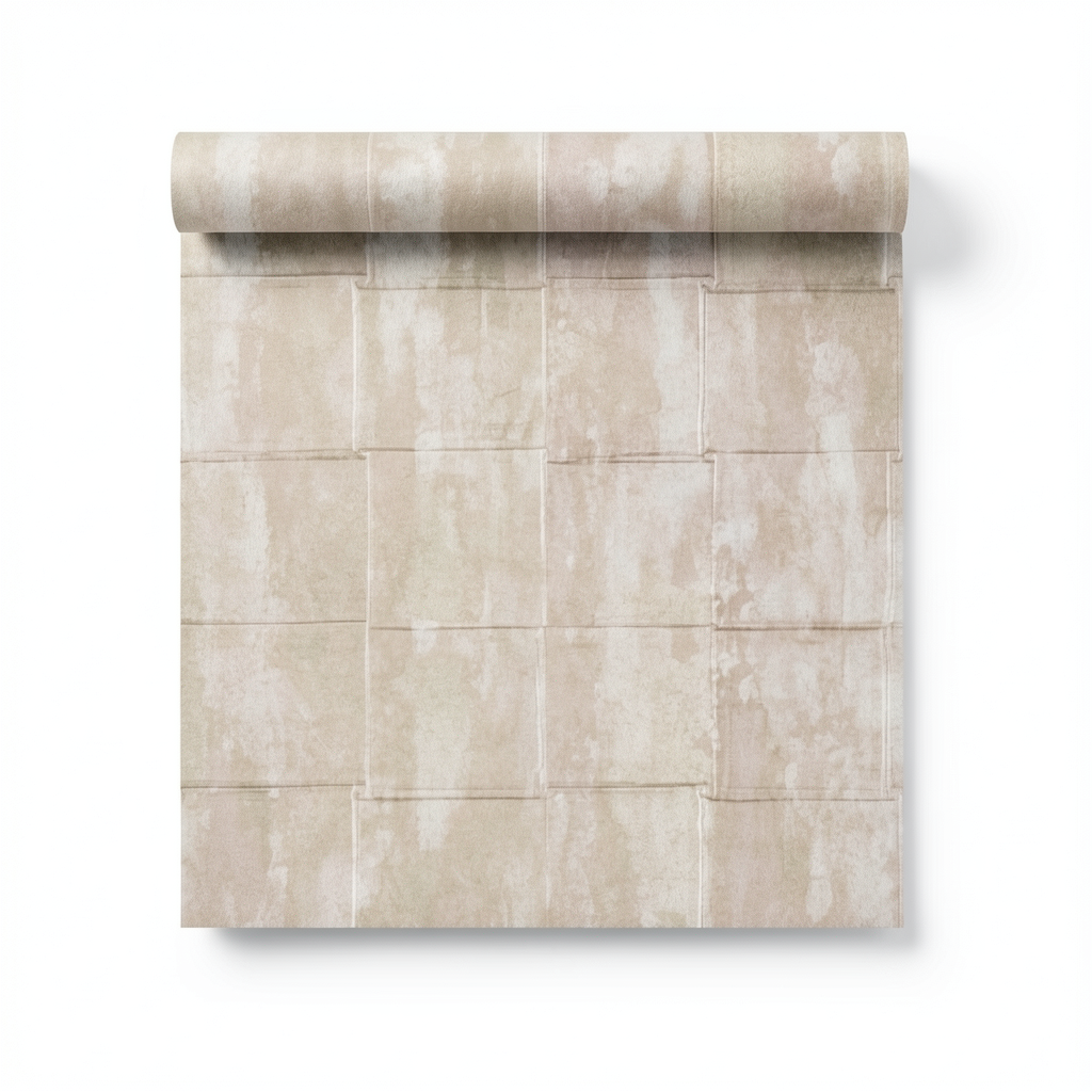 Modern Italian Wallpaper 10m x 0.53m Beige, Model 41247