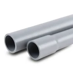 UPVC Pipes Sewage/Drainage System Size 250 mm Thickness 6.2 mm Gray