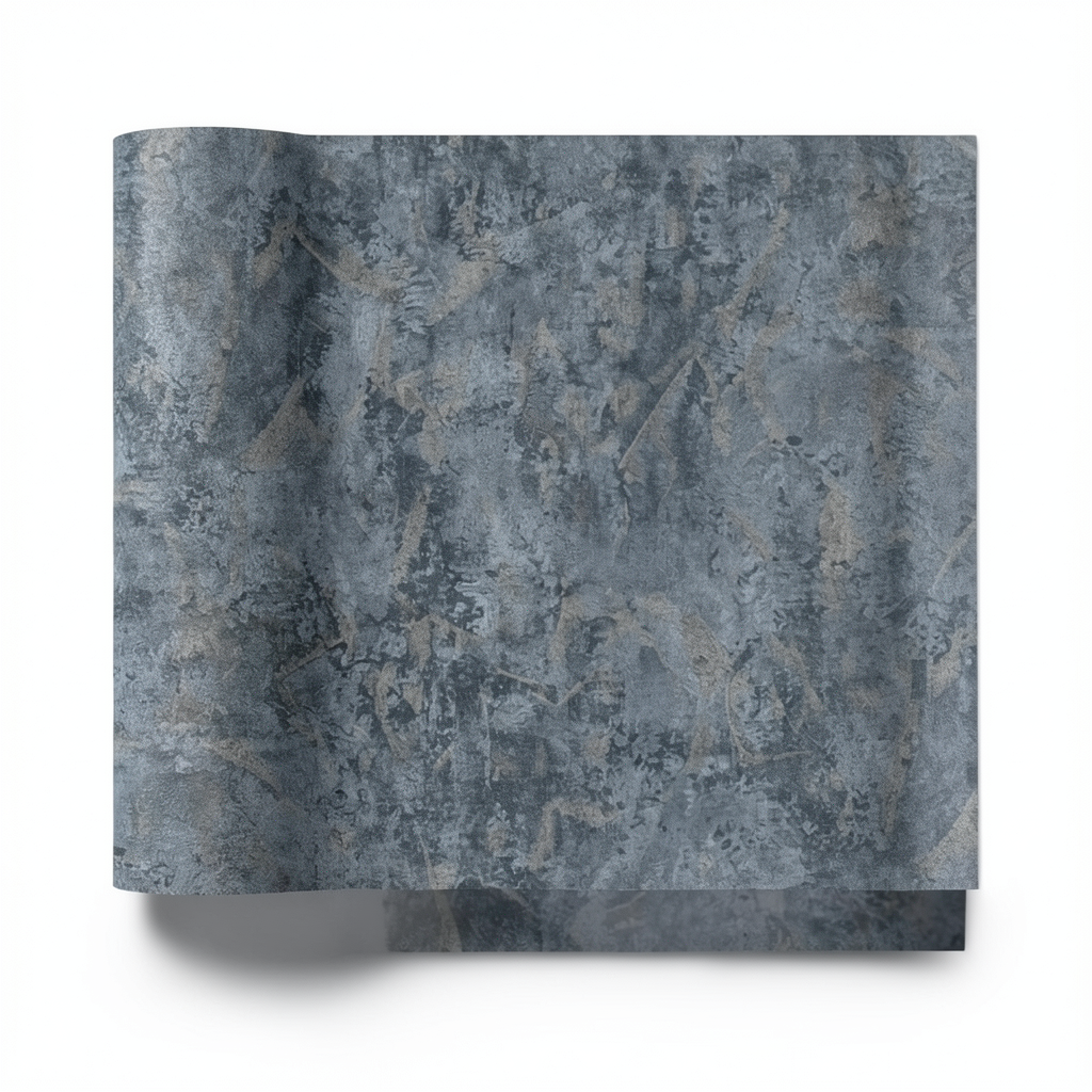 Italian Wallpaper Pattern Design 10m x 1.06m, Dark Gray, Model 41343