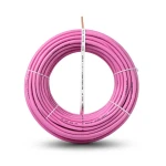 كابل نحاس THHN/THWN مقاس 3.31 مم² عزل PVC 105°C لون زهري قطر 3.4 مم 600 فولت طول 300 قدم | شركة الفنار