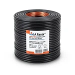 كابل نحاس THHN/THWN معزول بمادة PVC 105°C مقاس 3.31 مم² 600 فولت طول 250 قدم لون أسود | شركة الفنار