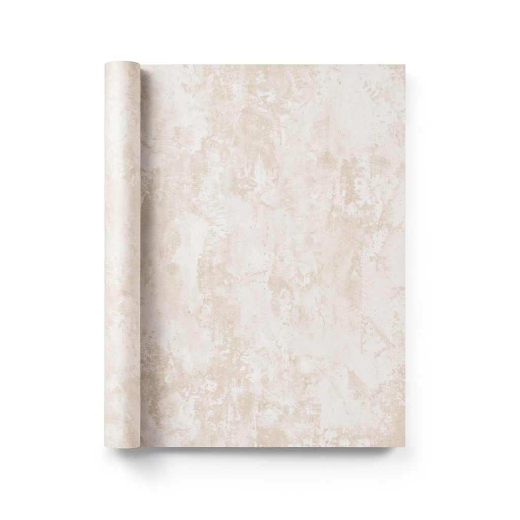 Wall Decoration Patterned Design 10 m x 1.06 m Beige, Model 41349